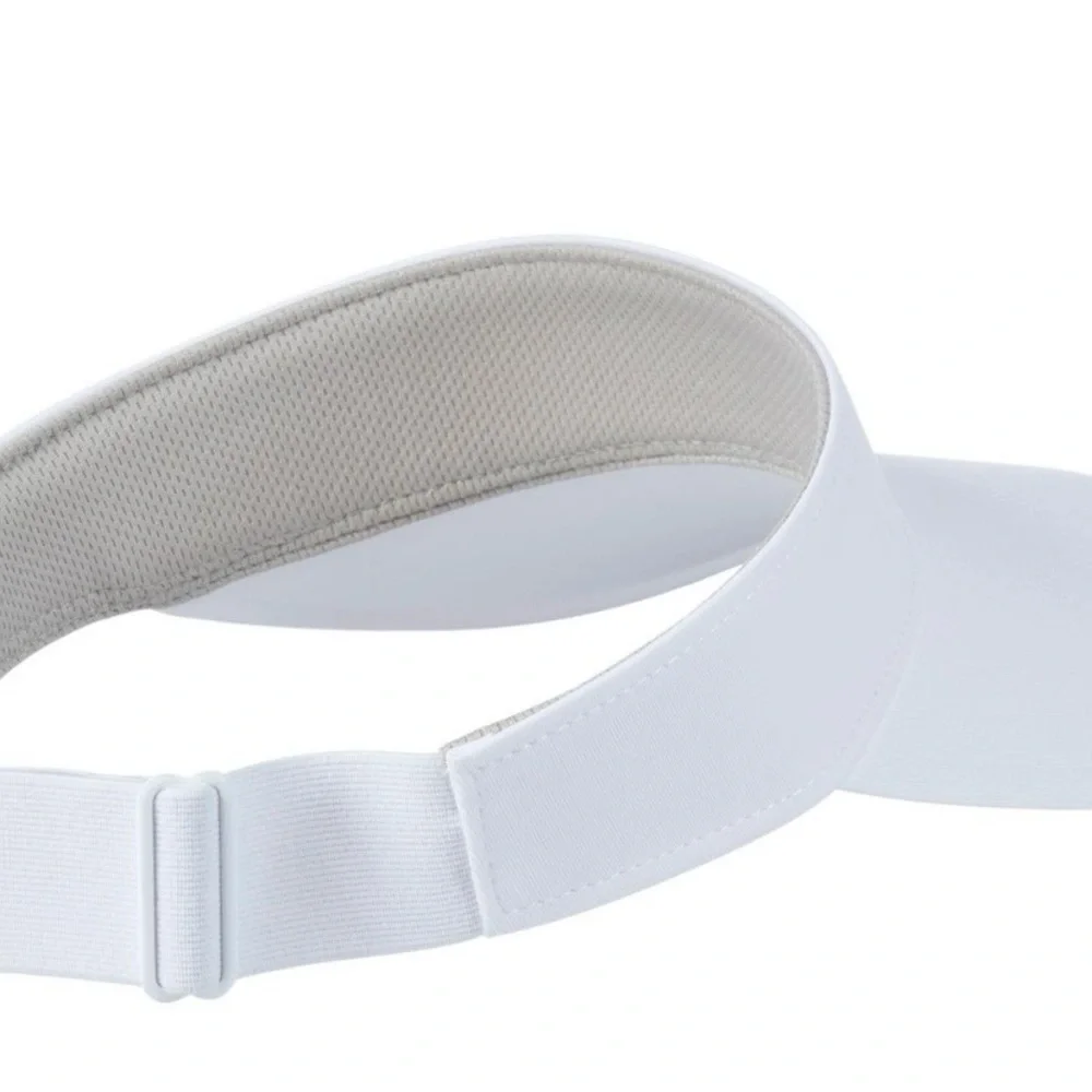 White Women's Visor - Picture 3 of 4